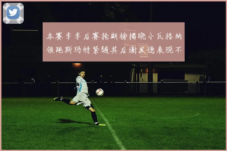 本赛季季后赛抢断榜揭晓小瓦格纳领跑斯玛特紧随其后谢泼德表现不俗